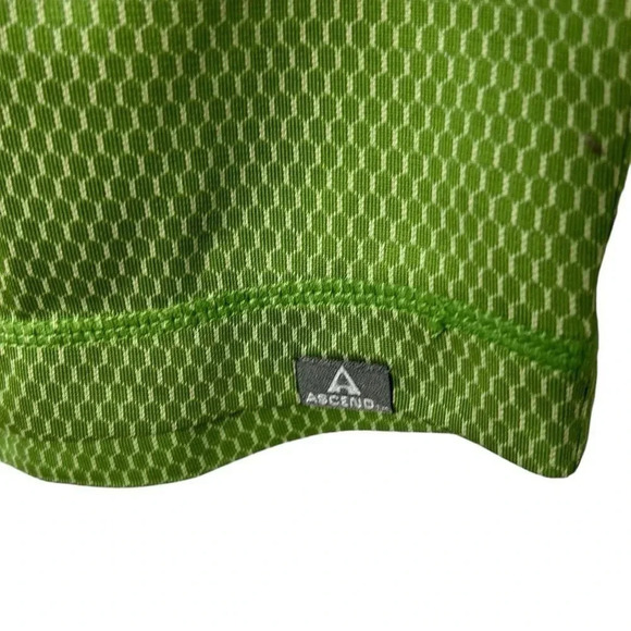 Y2K,NWT, ASCEND Men 2XLT
shirt,Sportwear,active,Green logo,UPF 30, anti-odor,dry - Picture 7 of 16